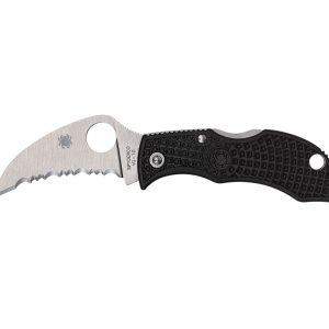 Spyderco MANBUG FRN BLACK HAWKBILL SERRATED MBKHBS