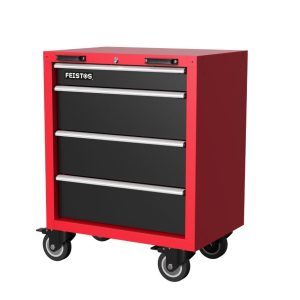 Feistos Wyposażenie warsztatu Wózek warsztatowy Juno Czerwony/Czarny 66x46x86cm