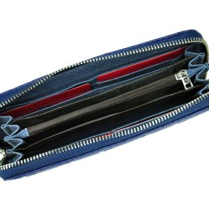 Portfel damski z elementami ze skóry naturalnej Pierre Cardin P79 8822A