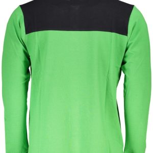 MĘSKA POLO Z DŁUGIM RĘKAWEM US GRAND POLO ZIELONA