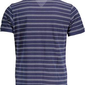 GANT KOSZULKA POLO Z KRÓTKIM RĘKAWEM NIEBIESKA