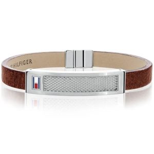 Biżuteria TOMMY HILFIGER 2701059. Bransoletka, Kolor brązowy. Mężczyzna.