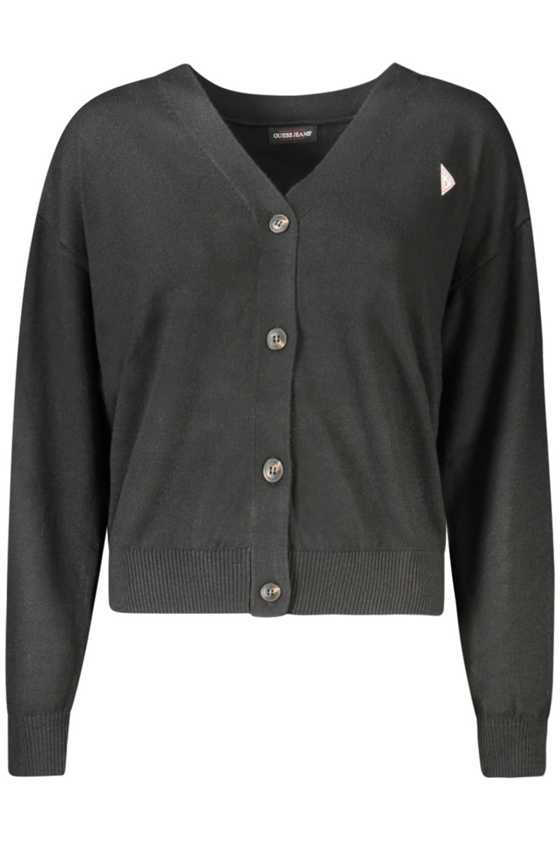 GUESS JEANS CARDIGAN DAMSKI CZARNY