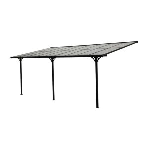 Westmann Aluminiowy dach tarasowy Bruce Czarny 300x556x270 cm