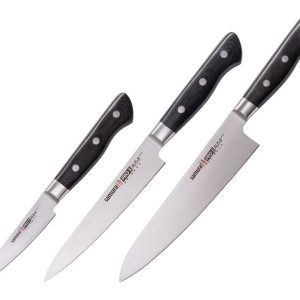 Samura PRO-S SET 3 PZ (CUOCO-FILETTARE-SPELUCCHINO) GIFT BOX SP-0230