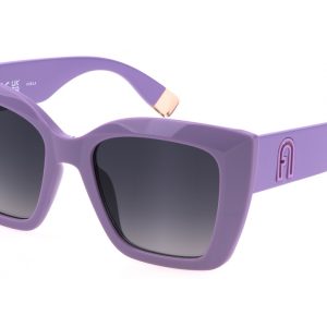 Okulary FURLA SFU710-5403NN. Okulary przeciwsłoneczne, Kolor PURPLE. Kobieta.