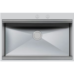 FOSTER 1024050 MILANO 846x560 FM Zlewozmywak stal płaska krawędź
