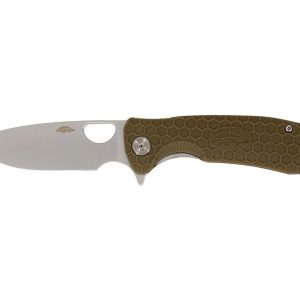 Honey Badger HB1002 FLIPPER DROP POINT LARGE Tan