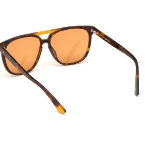 Okulary WEB EYEWEAR WE0263-5956J. Okulary przeciwsłoneczne, Kolor brązowy. Unisex.