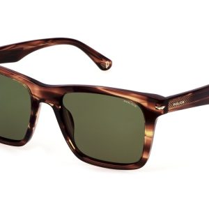 Okulary POLICE SPLN35-5309N3. Okulary przeciwsłoneczne, Kolor brązowy. Mężczyzna.