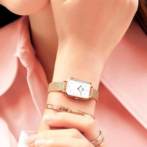 ZEGAREK DAMSKI DANIEL WELLINGTON Quadro Lumine Pressed Piano 20mm DW00100578 + BOX (zw519b)