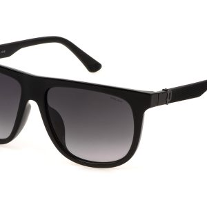 Okulary POLICE SPLN33-590Z42. Okulary przeciwsłoneczne, Kolor czarny. Mężczyzna.