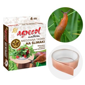 Taśma miedziana na ślimaki 4 m - Agrecol Natura