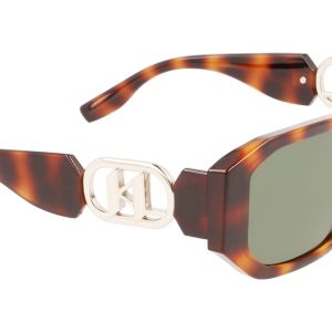 Okulary KARL LAGERFELD KL6085S-240. Okulary przeciwsłoneczne, Kolor brązowy. Kobieta.