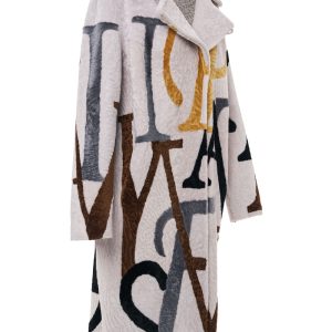 Damski Dwustronny płaszcz zimowy z futra jagnięcego skórzany Bukowski