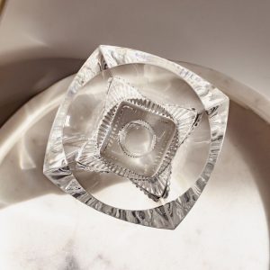 Crystal Julia Mały świecznik kryształowy 5 cm