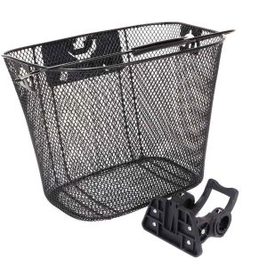 Koszyk na kierownicę CL-05 metalowy,czarny - /klip/ 1068152 - Oficjalny Sklep Romet
