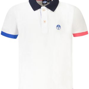 NORTH SAILS POLO KRÓTKI RĘKAW DZIECIĘCE BIAŁE