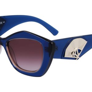 Okulary KARL LAGERFELD KL6127S521842. Okulary przeciwsłoneczne, Kolor niebieski. Kobieta.