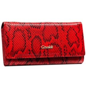 Skóra naturalna + Damski portfel ze skóry ekologicznej Cavaldi PX28-DNH