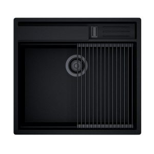 ZLEWOZMYWAK GLOBALO SILVANO 60.1 BLACK/BL MAT
