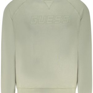 GUESS JEANS BLUZA BEZ ZAMKA MĘSKA ZIELONA