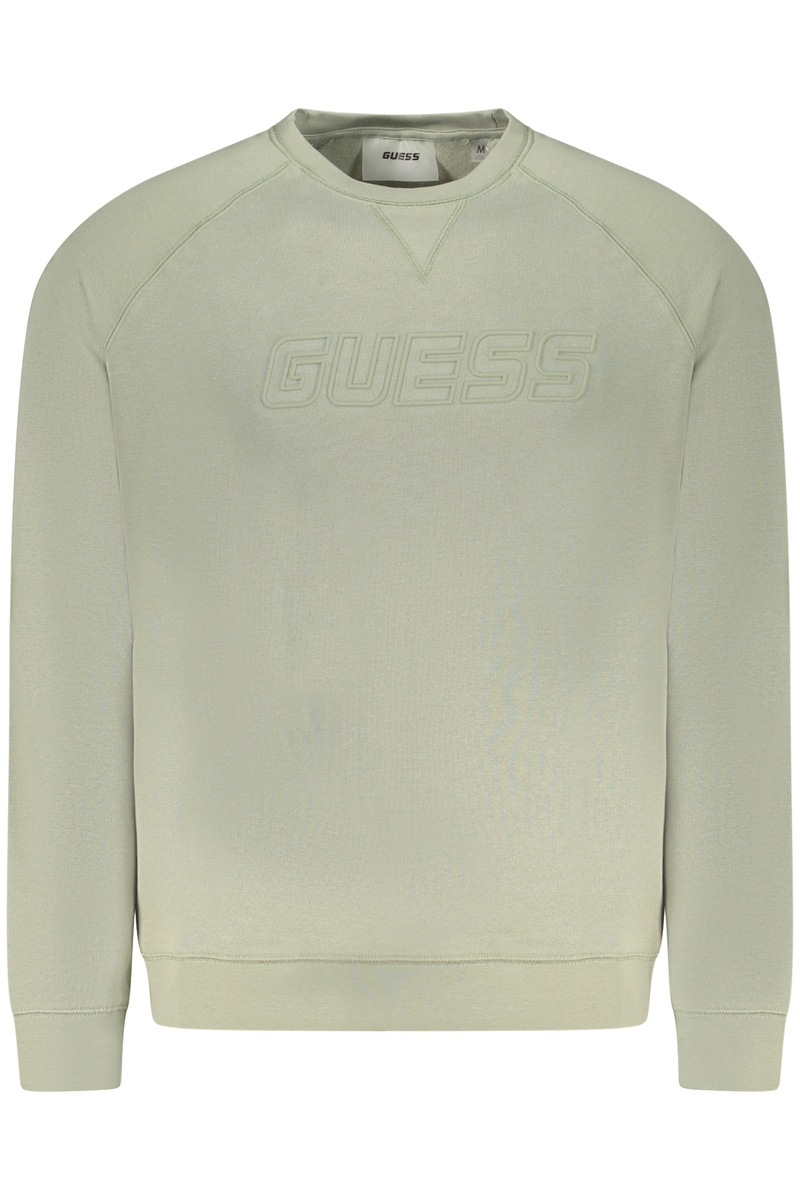 GUESS JEANS BLUZA BEZ ZAMKA MĘSKA ZIELONA