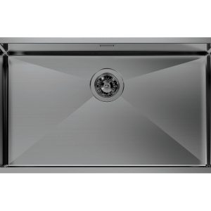 Foster 1717856 QUADRA R12 BOWL 76x44 UM Gun metal Fumè + Ruszt