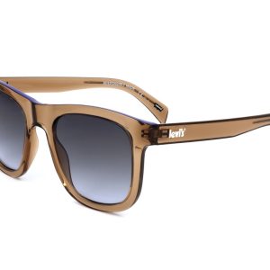 Okulary LEVI'S LV1023S09GB. Okulary przeciwsłoneczne, Kolor brązowy. Unisex.