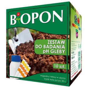 Zestaw do badania pH gleby - Biopon