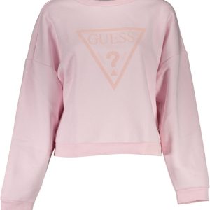 BLUZA GUESS JEANS BEZ ZAMKA DAMSKA RÓŻOWA