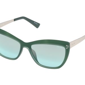 Okulary POLICE S197156Z48X. Okulary przeciwsłoneczne, Kolor zielony. Kobieta.