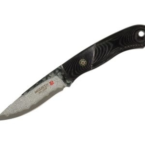 Mcusta SPORT 100 Black Micarta Damascus MC-231DB