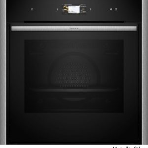 Neff B69FS3CY0-MS piekarnik do zabudowy FullSteam, Sous-Vide, Home Connect i Slide&Hide Metallic Silver