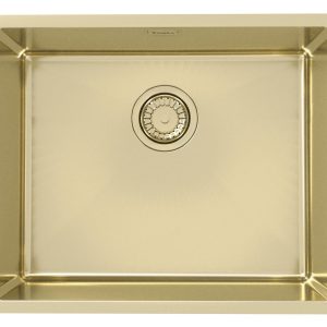 Alveus Monarch KOMBINO 50 U ZŁOTO zlewozmywak stalowy 500x400mm