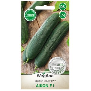 Ogórek sałatkowy Aikon F1 mieszaniec nasiona 0,5g - WegAna