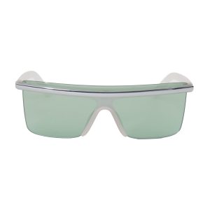 Okulary KENZO KZ40003I-26V. Okulary przeciwsłoneczne, Kolor biały srebrny. Unisex.