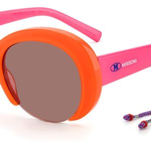 Okulary M MISSONI MMI0071S09Z. Okulary przeciwsłoneczne, Kolor pomarańczowy. Kobieta.