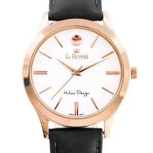ZEGAREK G. ROSSI - 10398A-3G3 (zg783g) r.g./gray + BOX