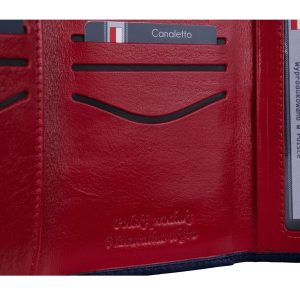 Portfel skórzany damski Canaletto – elegancja, funkcjonalność i ochrona RFID PD1201cs164A135
