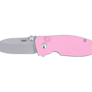Crkt SQUID BUTTON LOCK ROSE QUARTZ 2474P