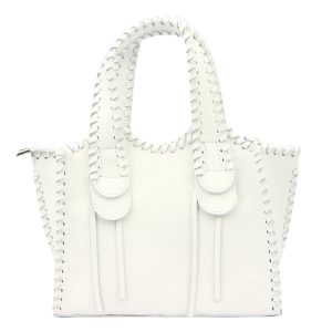 Designerska shopperbag torebka do ręki Vera Pelle