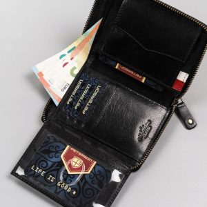Skórzany męski portfel Peterson PTN 340P-03
