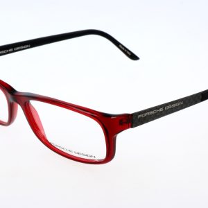 Okulary PORSCHE DESIGN P8243-C. Okulary korekcyjne, Kolor czerwony. Kobieta.