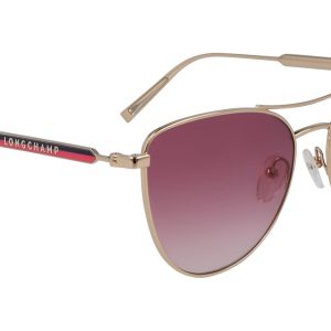 Okulary LONGCHAMP LO134S-770. Okulary przeciwsłoneczne, Kolor różowy złoty. Kobieta.