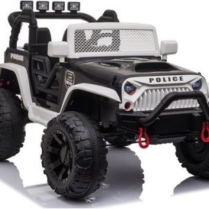 Auto na Akumulator JC666 Policyjny Biały
