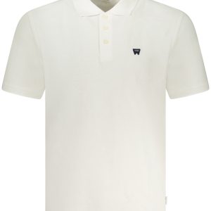 WRANGLER POLO KRÓTKI RĘKAW MĘSKI BIAŁY