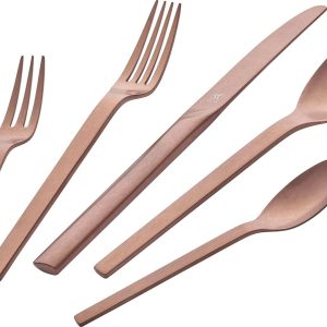 ZWILLING MINIMALE 60-częściowy zestaw sztućców matowych - Różowe złoto
