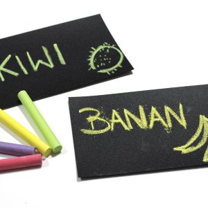 Mata magnetyczna magnes kredowy czarny (małe rozmiary)