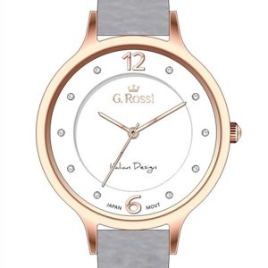 ZEGAREK DAMSKI G. ROSSI G.R10411A-3B4 NA PASKU (zg714h) + BOX